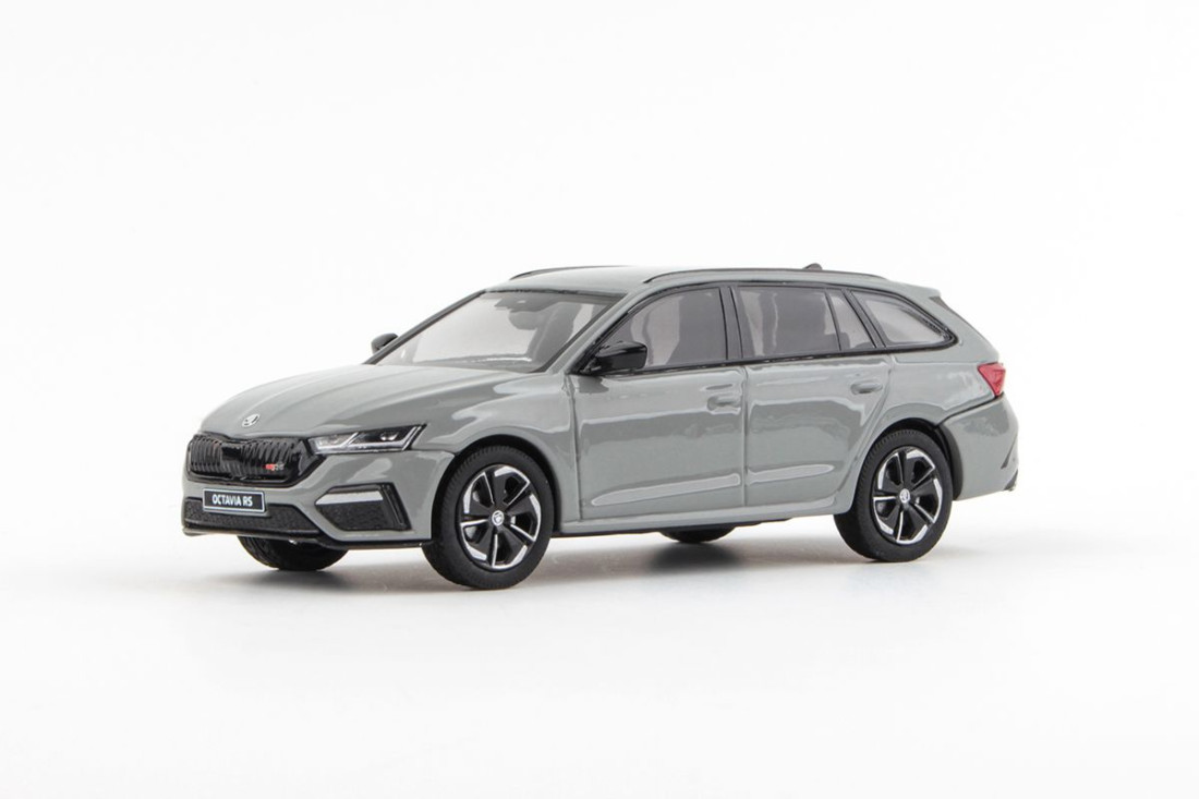 ABREX Skoda Octavia IV Combi RS 1:43 Gray Steel Uni 143AB-039CN